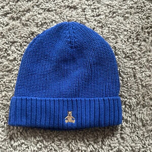 Brand new blue beanie.